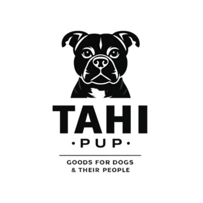 Tahi Pup Logo  - AS Colour Mens Stencil Hoodie Design