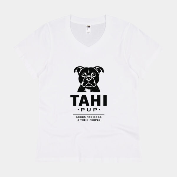 Tahi Pup Logo  - Thread Project Womens Eden V-Neck Tee Thumbnail