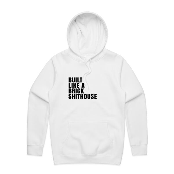 BLABSH White  - AS Colour Mens Stencil Hoodie Thumbnail