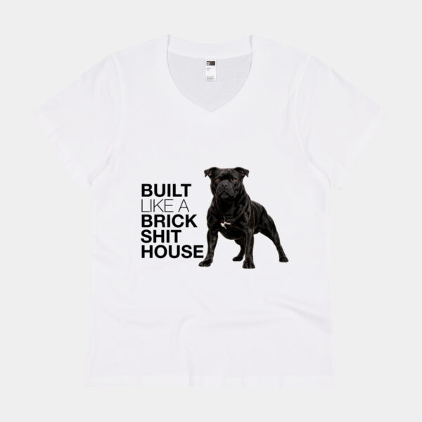 BLABSH White - Thread Project Womens Eden V-Neck Tee Thumbnail