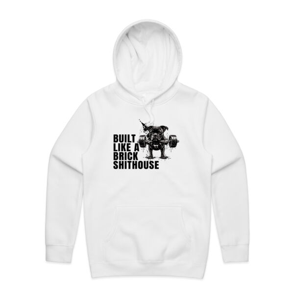 BLABSHW White - AS Colour Mens Stencil Hoodie Thumbnail