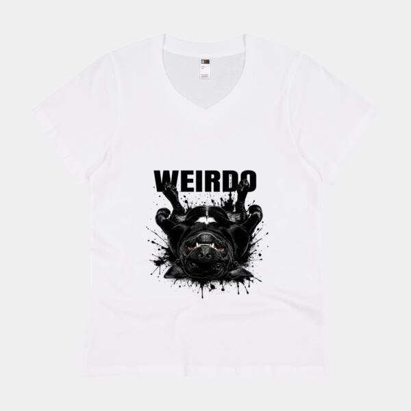 W2 White - Thread Project Womens Eden V-Neck Tee Thumbnail