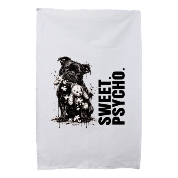 SPTeddy White - White Tea Towel Thumbnail