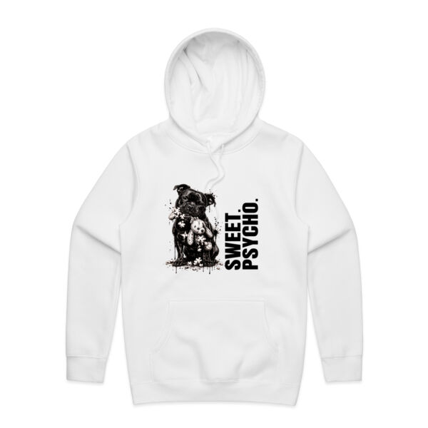 SPTeddy White - AS Colour Mens Stencil Hoodie Thumbnail