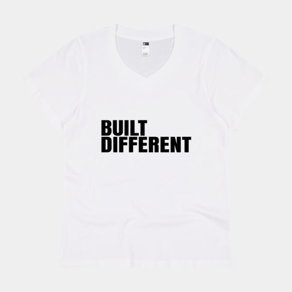BDP White - Thread Project Womens Eden V-Neck Tee Thumbnail