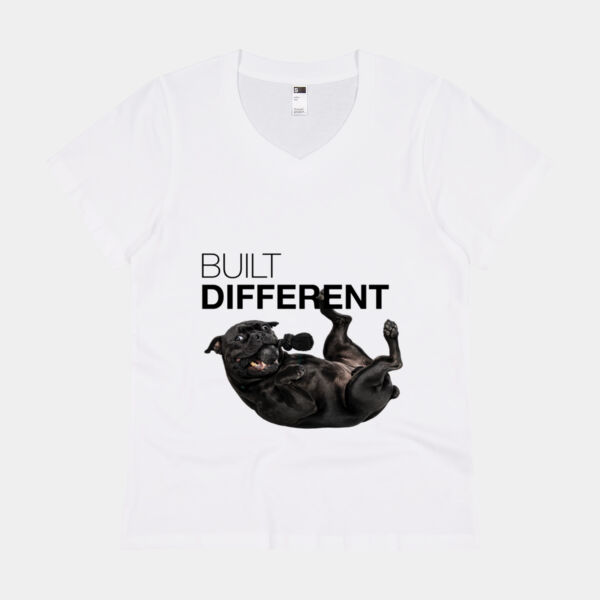 BD White - Thread Project Womens Eden V-Neck Tee Thumbnail