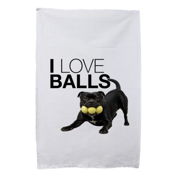ILB White - White Tea Towel Thumbnail