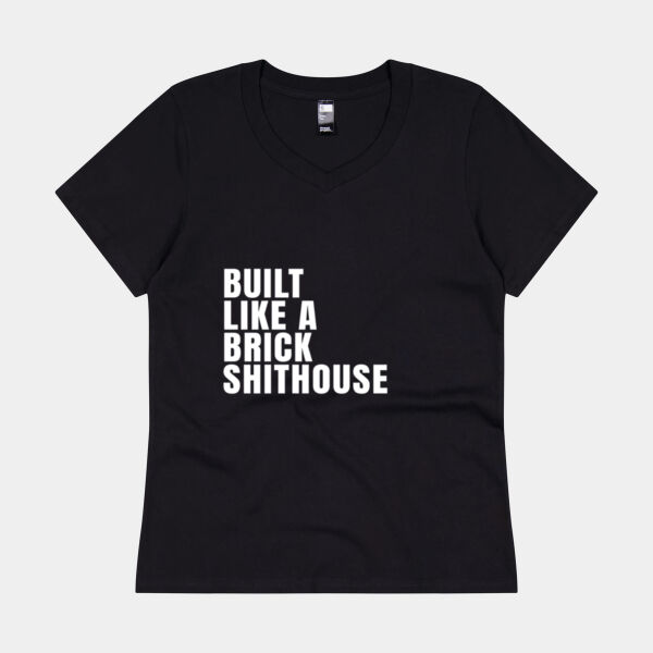 BLABSH Black - Thread Project Womens Eden V-Neck Tee Thumbnail