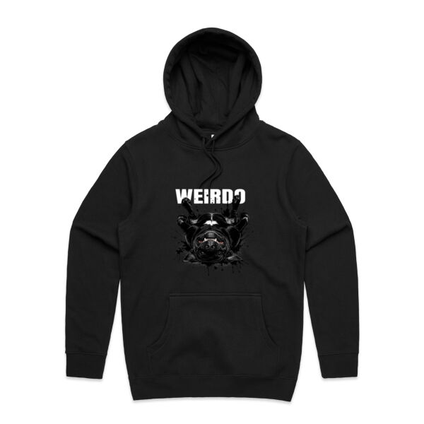 W2 Black - AS Colour Mens Stencil Hoodie Thumbnail