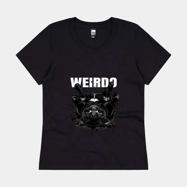 W2 Black - Thread Project Womens Eden V-Neck Tee Thumbnail