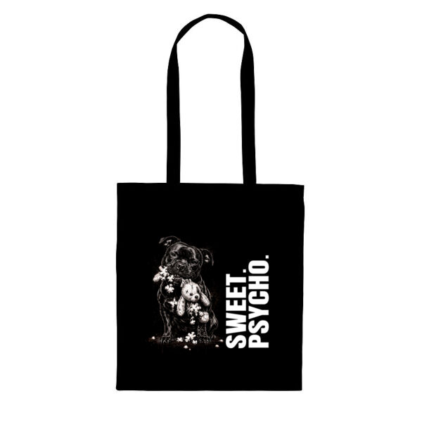 SPTeddy Black - Tote Bag Thumbnail