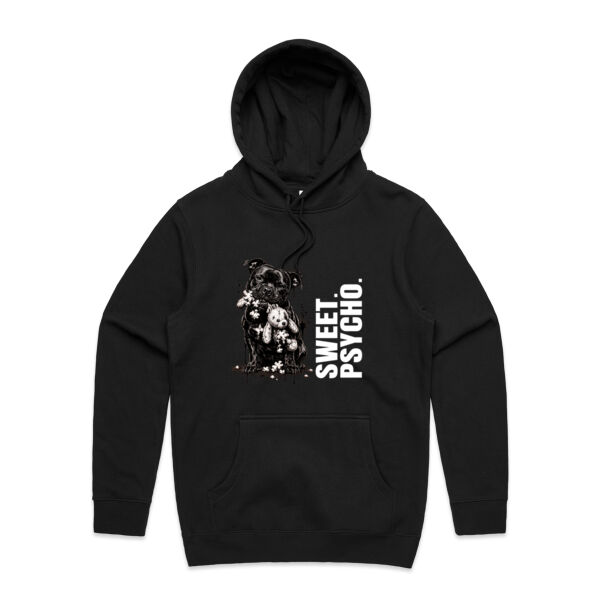 SPTeddy Black - AS Colour Mens Stencil Hoodie Thumbnail