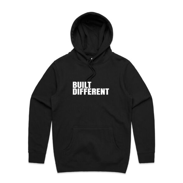 BDP Black - AS Colour Mens Stencil Hoodie Thumbnail