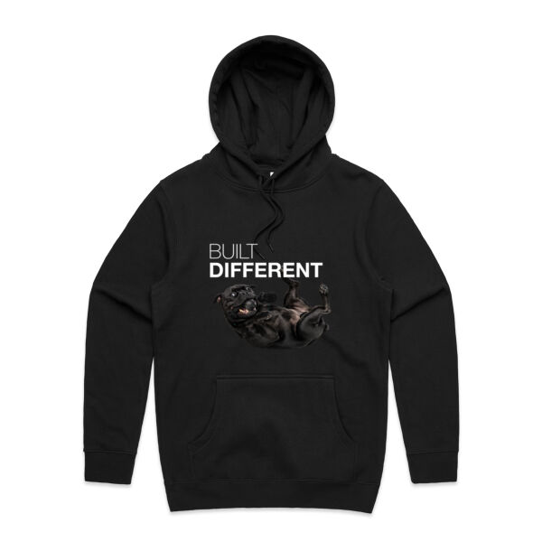 BD Black - AS Colour Mens Stencil Hoodie Thumbnail