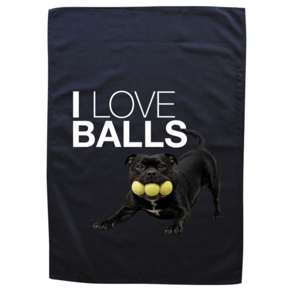 ILB Black - Black Tea Towel Thumbnail